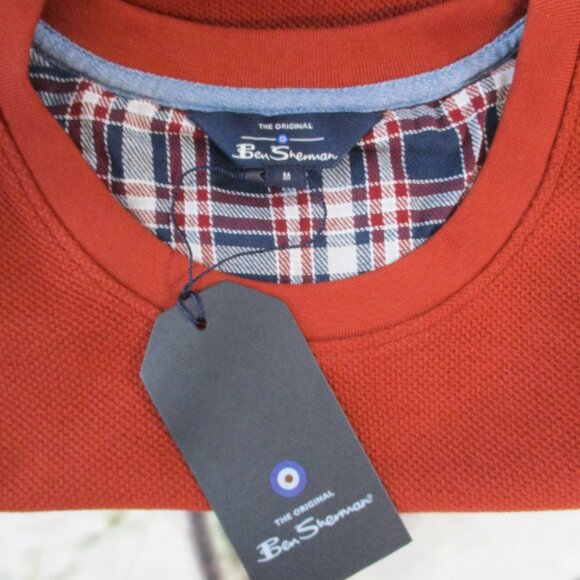 Ben Sherman Waffle Knit Thermal Pullover Sweater - Picture 5 of 7